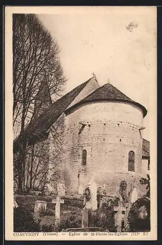 AK Chauvigny, Église de St-Pierre-les-Églises, XIe s.