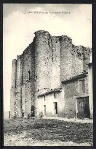 AK Chauvigny, Château de Gouzon