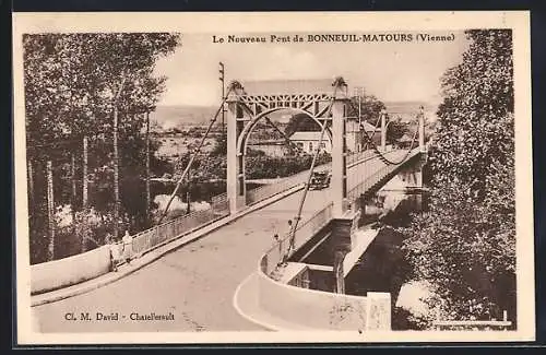 AK Bonneuil-Matours, Le Nouveau Pont sur la Vienne