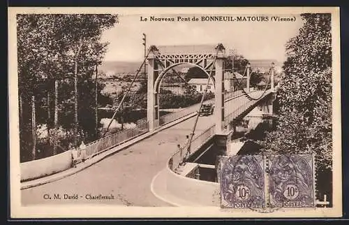 AK Bonneuil-Matours, Le Nouveau Pont sur la Vienne