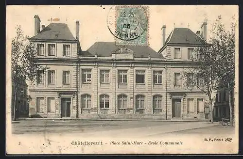 AK Châtellerault, Place Saint-Marc, École Communale