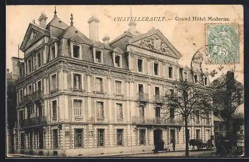 AK Châtellerault, Grand Hôtel Moderne