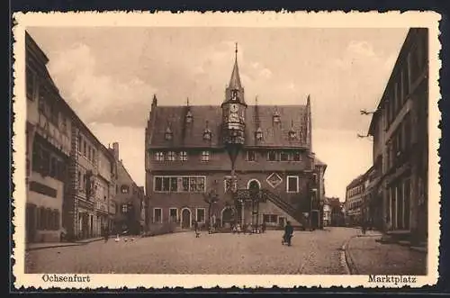 AK Ochsenfurt / Main, Marktplatz