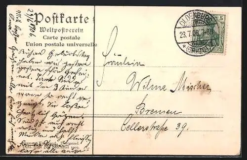 AK Oldenburg, Partie am Stau