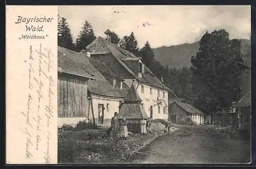 AK Zwiesel /Bayern, Gasthof Waldhaus