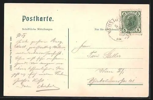 AK Neustift /Stubai, Gesamtansicht mit Kirche und Umgebung