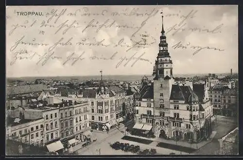 AK Troppau, Schmetterhaus am Oberring