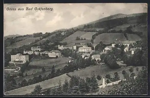 AK Bad Gräfenberg, Wohnviertel am Stadtrand