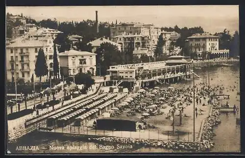 AK Abbazia, Nuova spiaggia del Bagno Savoia