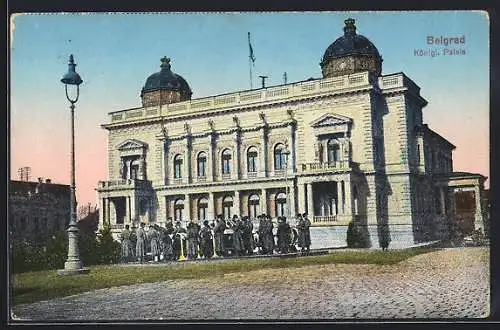 AK Belgrad, Königliches Palais