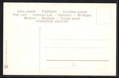 Künstler-AK Friedrich Perlberg: Sebenico, Panorama