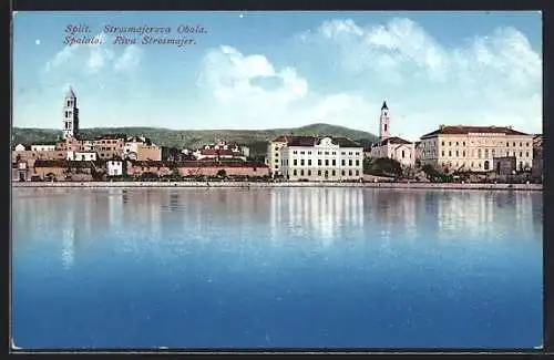 AK Split, Riva Strosmajer, Panorama