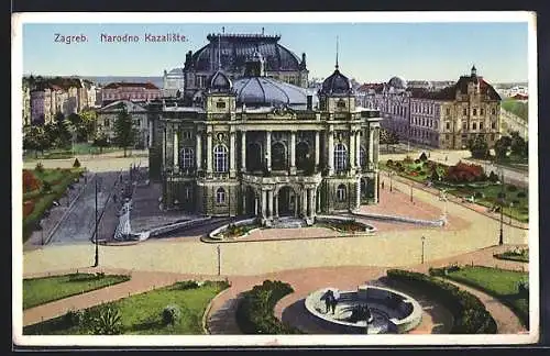 AK Zagreb, Narodno Kazaliste, Kirche