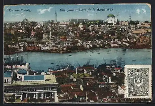 AK Constantinople, Vue Panoramique de la Corne d`or