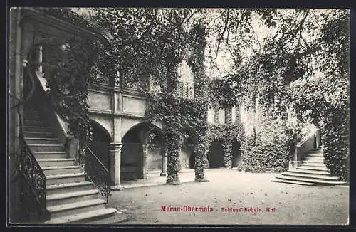 AK Meran-Obermais, Schloss Rubein, Hof