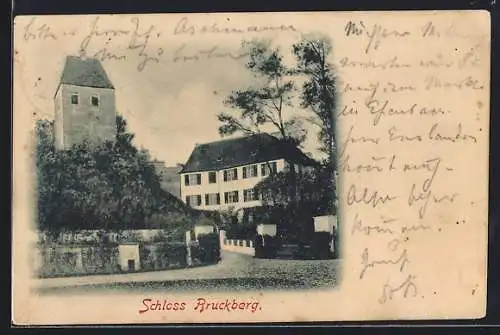 AK Bruckberg / Ndb., Schloss Bruckberg