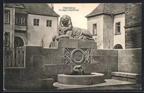 AK Obernburg / Main, Krieger-Denkmal