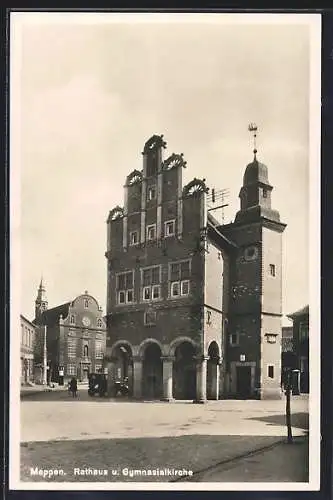 AK Meppen, Rathaus und Gymnasialkirche