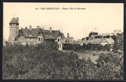 AK San Sebastian, Palacio Real de Miramar