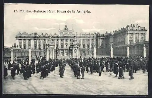 AK Madrid, Palacio Real, Plaza de la Armeria