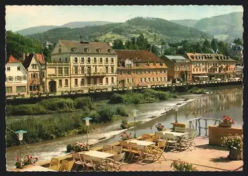 AK Gernsbach im Murgtal, Blick zur Igelbachstrasse