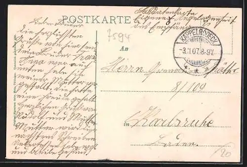 AK Kappelrodeck, Ortsansicht