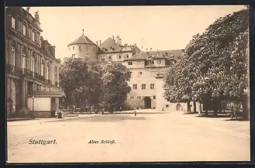 AK Stuttgart, Altes Schloss