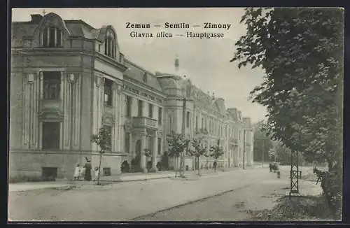 AK Zemun, Glavna ulica, Hauptgasse