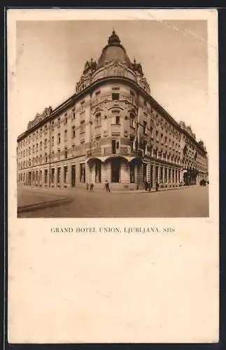 AK Ljubljana, Grand Hotel Union