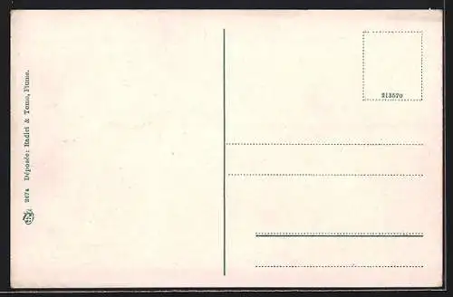 AK Fiume, Porto, Totale vom Hafen