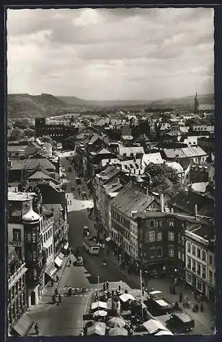 AK Trier /Mosel, Blick vom Gangolfsturm zur Porta Nigra