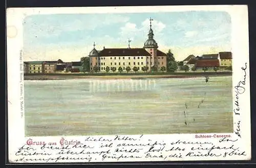 AK Cuestrin / Kostrzyn, Schloss-Kaserne