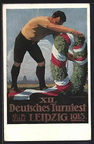 AK Leipzig, XII. Deutsches Turnfest 1913, Der Festkranz