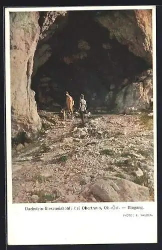 AK Obertraun, Dachstein, Rieseneis-Höhle, Eingang