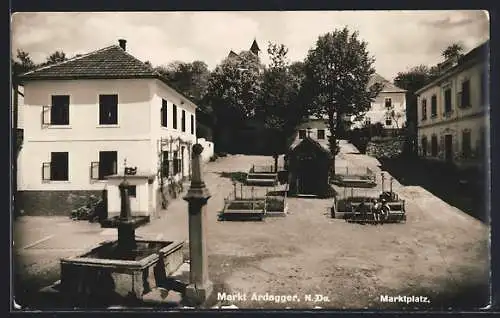 AK Markt Ardagger, Marktplatz