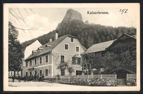 AK Reichenau a/Rax, Hotel Kaiserbrunn