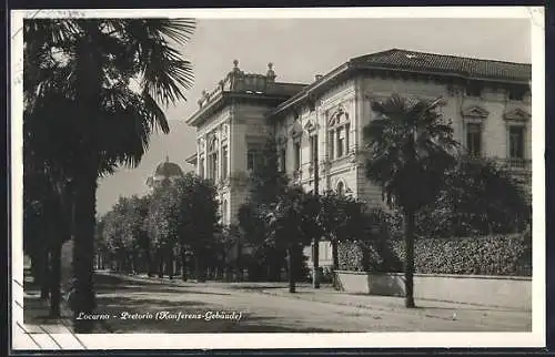 AK Locarno, Pretorio (Konferenz-Gebäude)