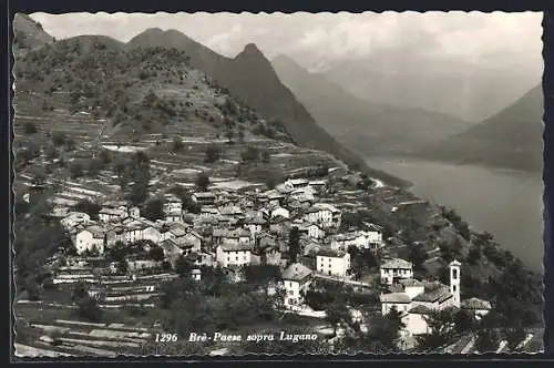 AK Bré-Paese sopra Lugano, Panorama