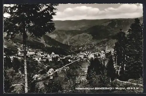 AK Bermersbach / Murgtal, Ortsansicht