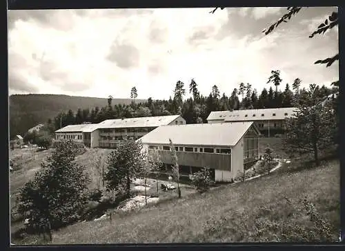 AK Hundsbach über Gaggenau, Erholungsheim Hauerskopf der I. G. Metall