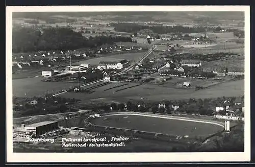 AK Kapfenberg, Molkerei Landforst, Stadion, Hallenbad und Hochschwabsiedlung