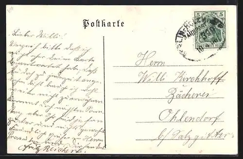 AK Haverlah, Geschäft von Hermann Volling, Molkerei C. Ramm