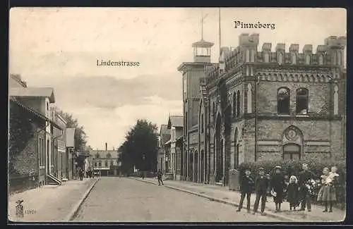 AK Pinneberg, Haus der Turnvereins in der Lindenstrasse