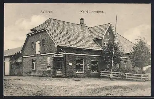 AK Achtrup, Geschäft von Ketel Lorenzen