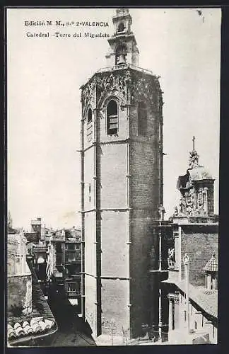 AK Valencia, Catedral, Torre del Miguelete