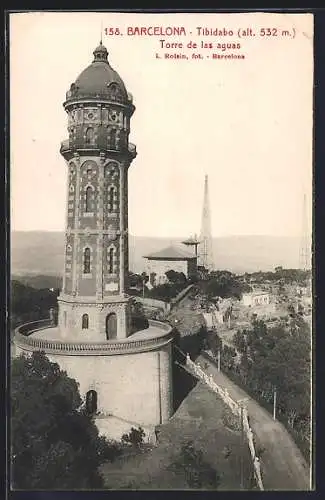 AK Barcelona, Tibidabo, Torre de las aguas