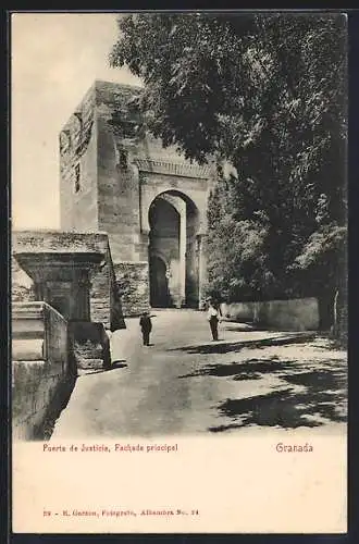 AK Granada, Puerta de Justicia, Fachada principal