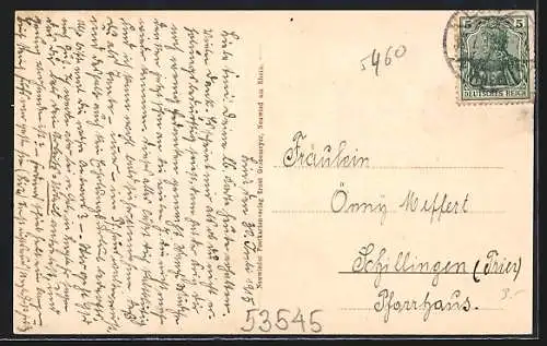 AK Linz / Rhein, Gesamtansicht