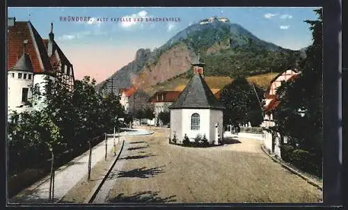 AK Rhöndorf, Alte Kapelle und Drachenfels