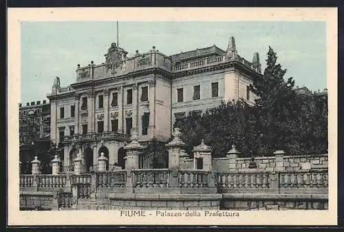 AK Fiume, Palazzo della Prefettura